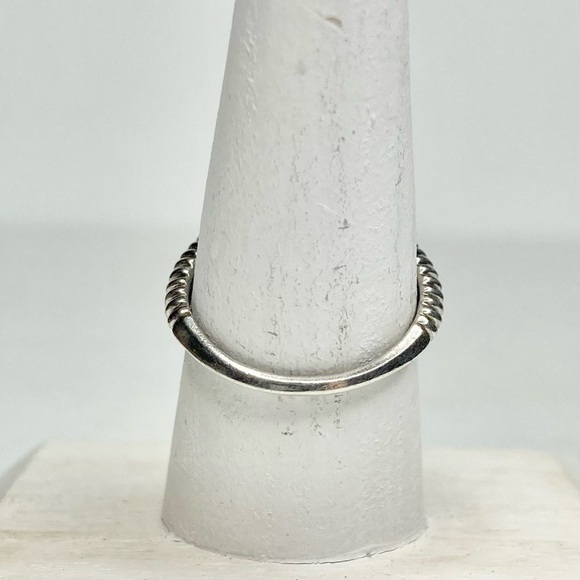 14K EMA Signed Smoky Topaz Quartz & Sterling Ring Size 7 LIKE NEW - Picture 8 of 16